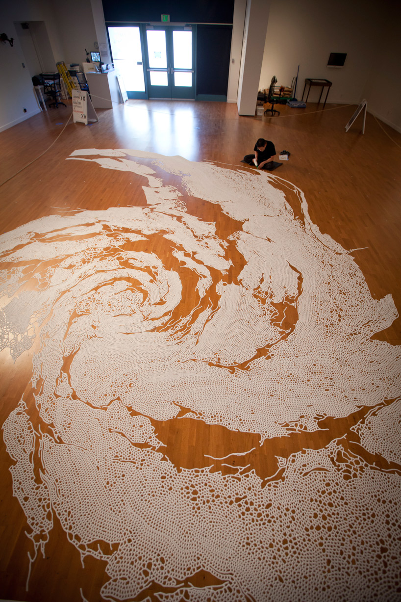 floating garden a salt sculpture by motoi yamamoto